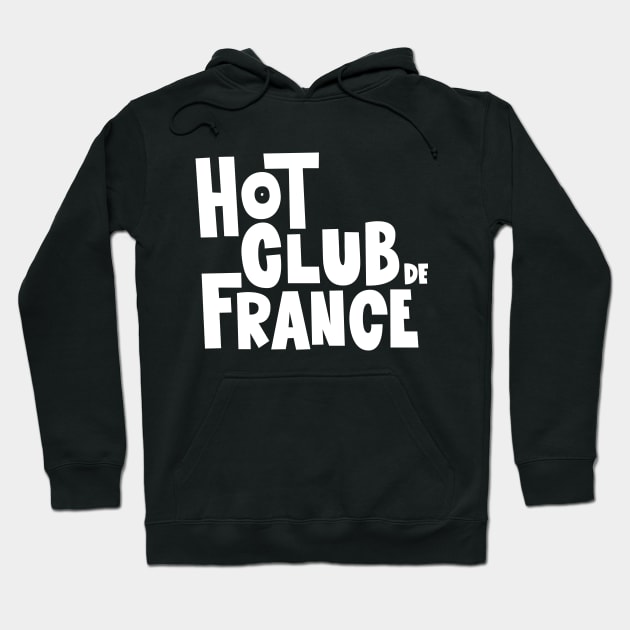 Swing with Style: The Legendary Hot Club de France Hoodie by Boogosh